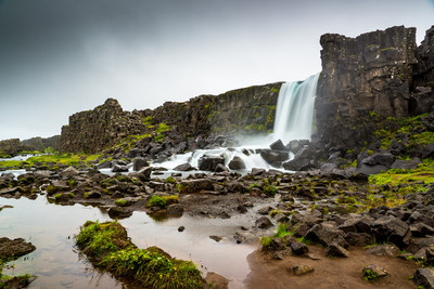 Öxarárfoss in Þingvellir