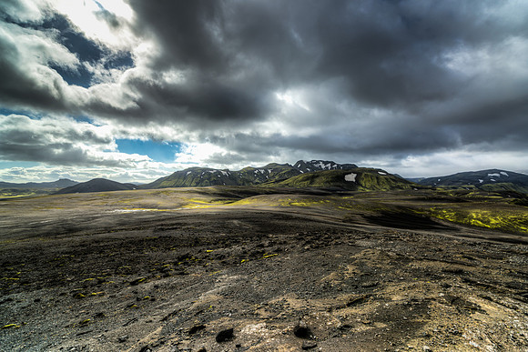 On the way to Landmannalaugar