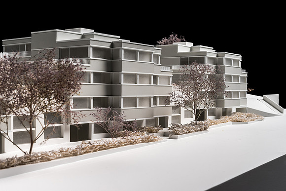 Halter AG, Glaubtenstrasse in Zürich-Affoltern (Modellbauer: K-Atelier)