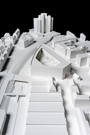 Fawad Kazi Architekt, Projektwettbewerb Kalkbreite (Modellbauer: Atelier 8)